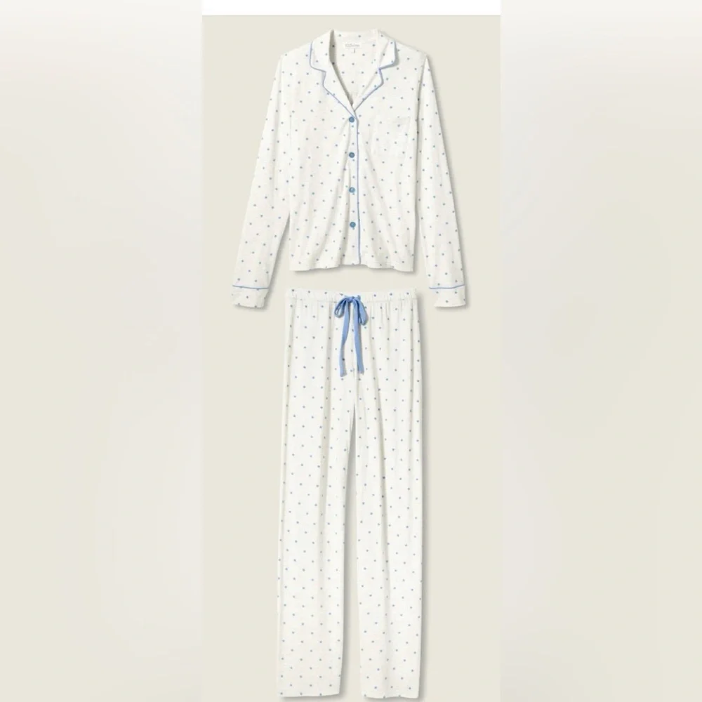 PJ Salvage New Lady Luck Polka Dot Modal PJ Set - Picture 3 of 7